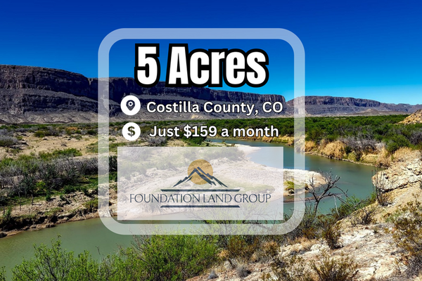 Fish, Relax, Repeat – 5 Acres Near the Rio Grande!