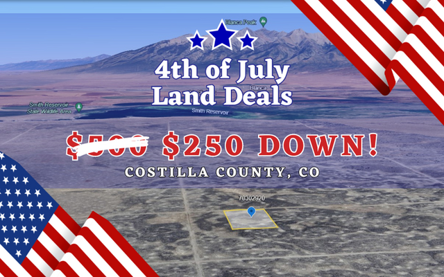 Mountain View Land in Costilla - RV Ready <del>$500 </del> $250 Down!