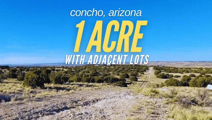 New Off-grid Escape! 1 Acre In Concho, AZ @$145/MO!