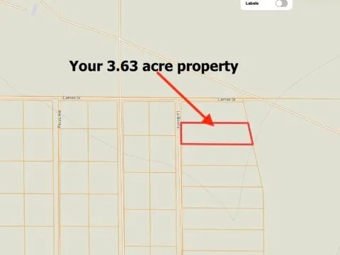 $499 Down! Over 3 acres in SoCal! 0492-362-11-0000