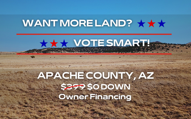 Special Deal: No Down Payment on 1.41 Acres in Apache County