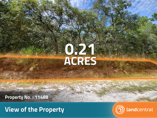 0.21 acres in Marion County, Florida - Less than $140/month