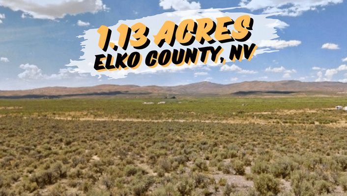 Your Private Escape Is Here! 1.13 Acres in Elko,NV @$100/MO!