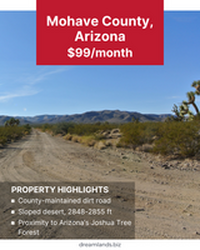 1 acres 1  hour away from Las Vegas