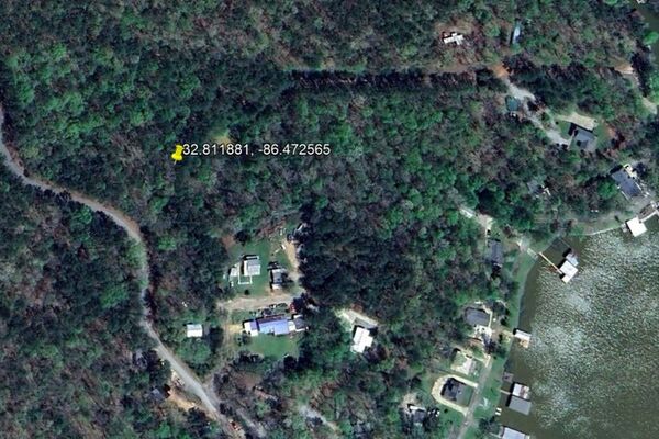 wooded lot, just a few minutes' walk from the water