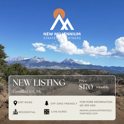 5.016 Acres of Pure Potential & Bliss in Costilla, CO