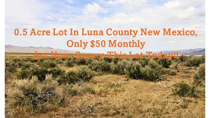 Untouched Beauty In New Mexico 0.5 Acres For $50/Monthly!