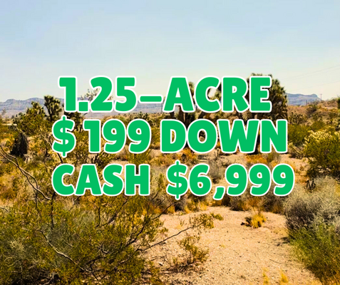 Affordable Land Ownership in Meadview, AZ - ONLY $199 Down!!