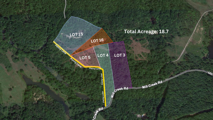 18.7 Acres 1 HR from Knoxville!