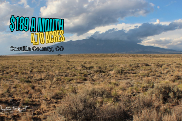 Your Colorado Adventure Starts Here – 4.7 acres in South CO!