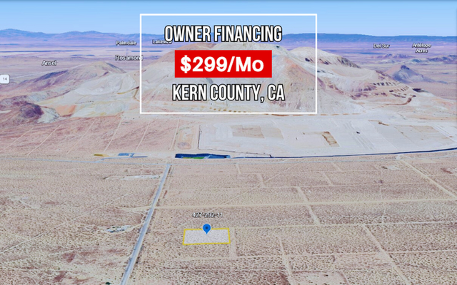 Discover Opportunity with Kern County Land <del>$800</del> $400 Down!