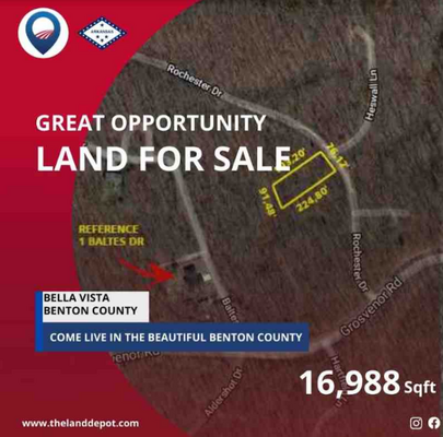 Land for Sale in Bella Vista AR