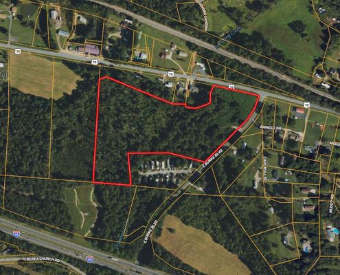 13.73 Acres For Sale in Burke County North Carolina!