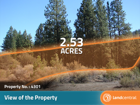 2.53 acres in Klamath, Oregon, Less than $220/month