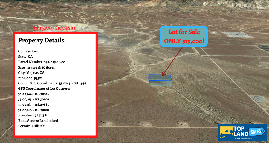 Exceptional 10 Acre Recreational Lot selling at 5000 below market value - near by lots sold at 20k , own this lot for only 6000$ with owner financing