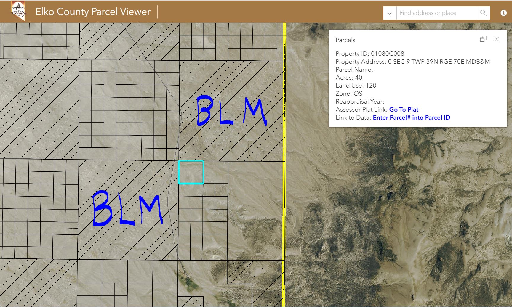 NEW! 40 Acres at the base of Bald Eagle Mountain! Adjacent to BLM - Financing available