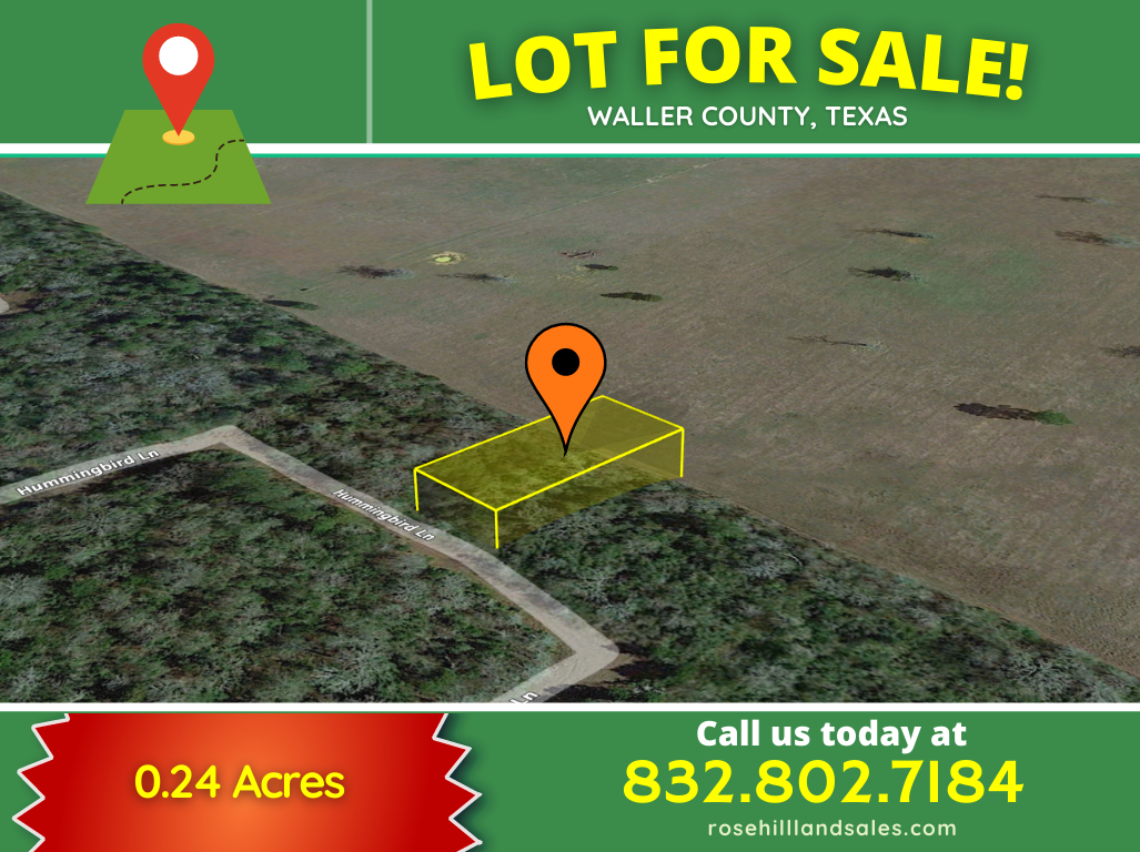 0.24-acre to Build Your Dream Home in Deerwood Lakes in Hempstead, Texas