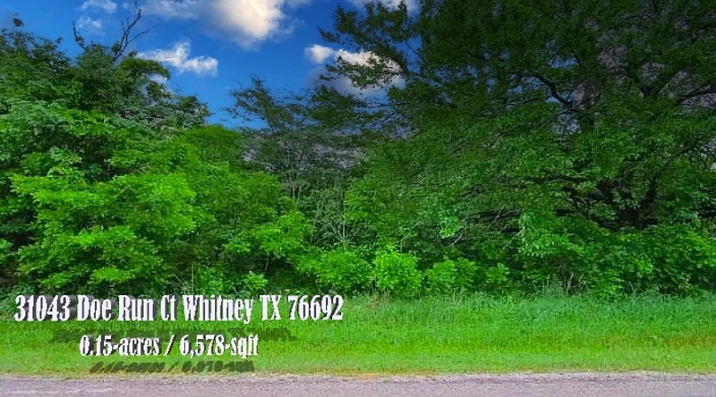 Buy a piece of Corner-Lot heaven right here in Whitney, TX - 31043 Doe Run Ct Whitney TX 76692