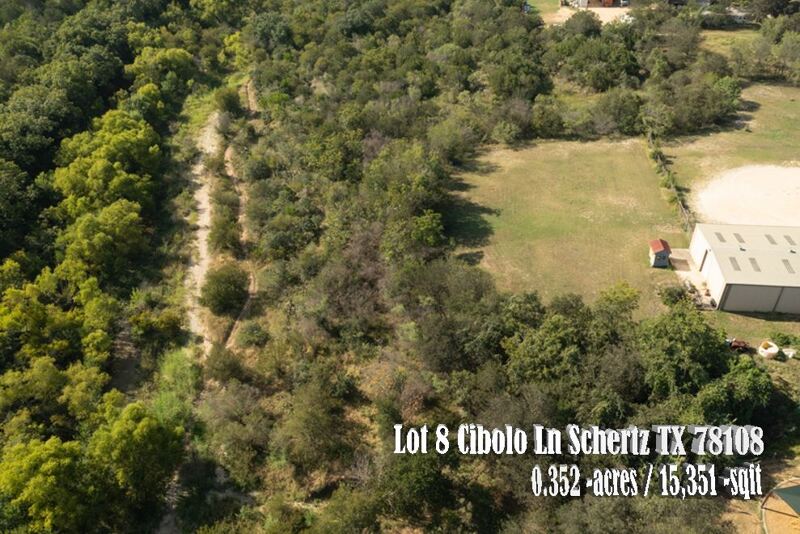 Be inspired by the natural beauty of Texas with this lot in Schertz - Lots 8 Cibolo Ln Schertz TX 78108